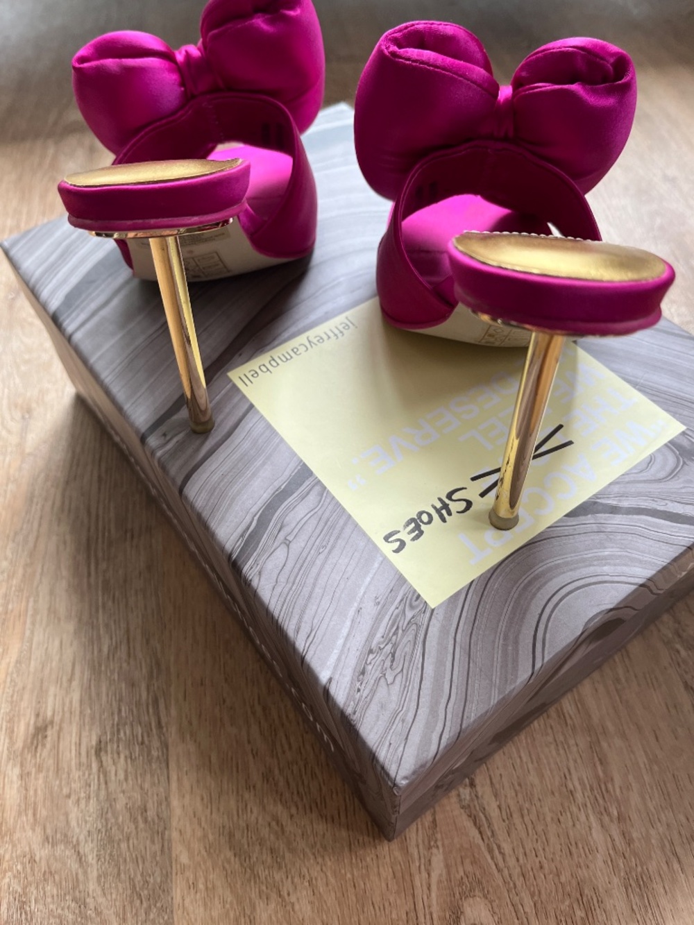 Jeffrey Campbell Bow Heels - Picture 3 of 5